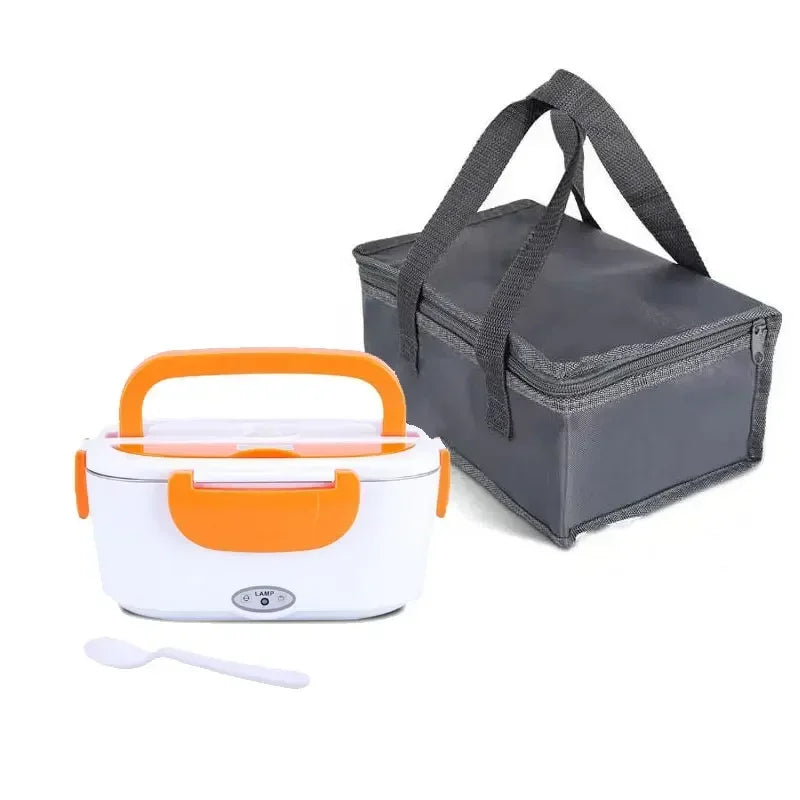 2-in-1 Electric Heating Lunch Box – Home & Car Use