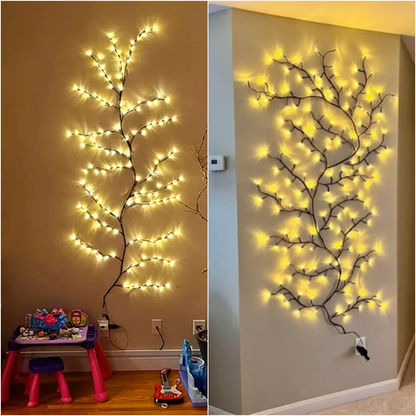 Bendable Rattan Branch LED Fairy Lights - 72/96/144 LEDs