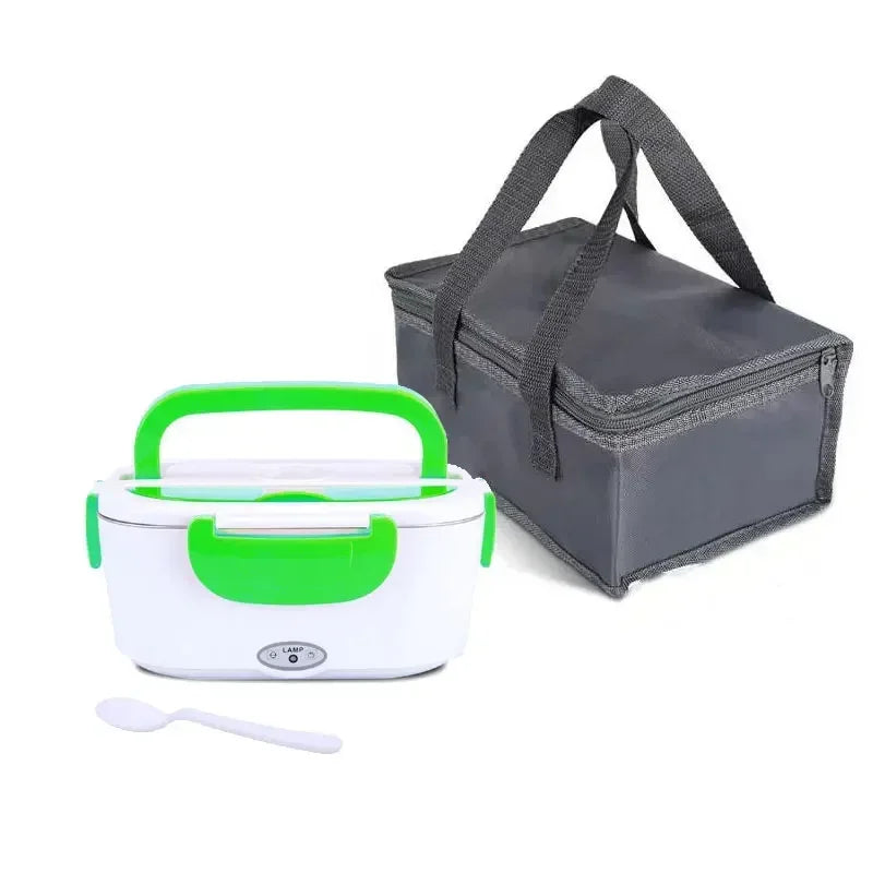 2-in-1 Electric Heating Lunch Box – Home & Car Use