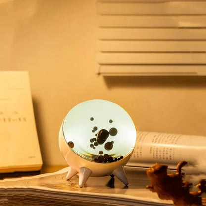 Ferrofluid Music Rhythm Lamp – Magnetic Visual Display & Desktop Speaker